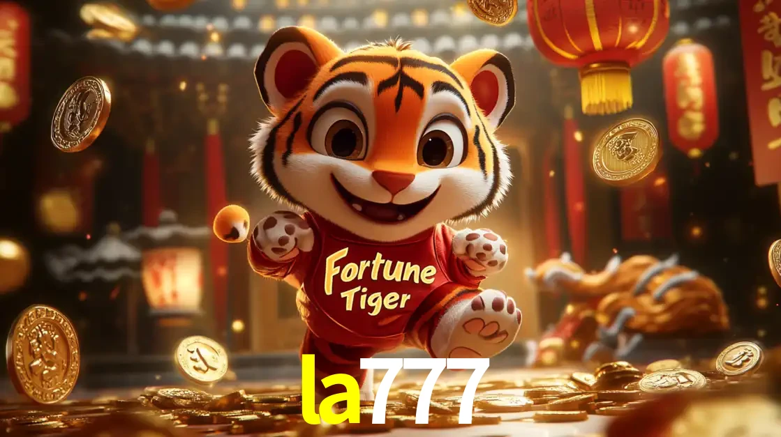 O alegre personagem do Fortune Tiger correndo sobre um caminho de moedas de ouro, simbolizando os grandes prêmios e a diversão do popular jogo de slot do la777.